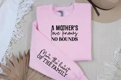 A Mother's Love Knows The Sleeve SVG, Mother's Day SVG Product Image 2