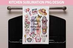Mother&#039;s Day Kitchen Towel - Mother&#039;s Day Sublimation PNG Product Image 2