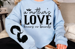 A mothers love knows no bounds Sleeve SVG Design Product Image 2