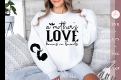 A mothers love knows no bounds Sleeve SVG Design Product Image 1