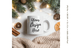 Christmas Winter Coffee Mug Mockups Template Blank Ceramic17 Product Image 1