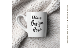 Christmas Winter Coffee Mug Mockups Template Blank Ceramic34 Product Image 1