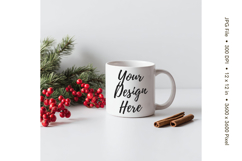 Christmas Winter Coffee Mug Mockups Template Blank Ceramic39 Product Image 1