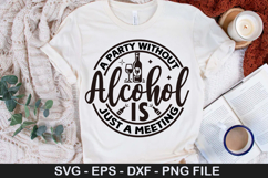 Alcohol SVG Bundle - Alcohol T-shirt Design Product Image 2
