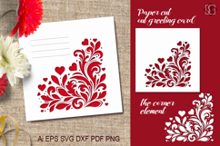 A postcard panel and a sublimation corner Product Image 1