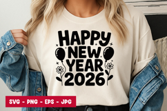 Happy New Beer 2026 SVG Design Product Image 1