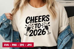 Cheers to the 2026 SVG Design Product Image 1