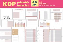 Productivity and work planner | KDP interior Product Image 1