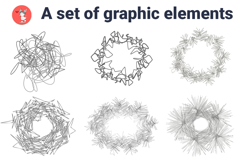 A set of graphic elements Product Image 2