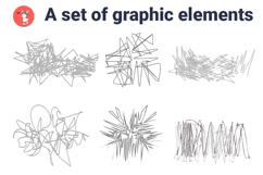 A set of graphic elements Product Image 3