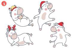 A set of horses in party hats Product Image 3