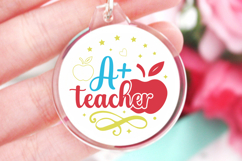 A teacher SVG, Keychain SVG Product Image 1