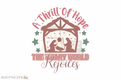 Christmas Christian SVG PNG T-shirt Design Product Image 2