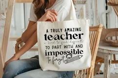 A Truly Amazing Teacher A Hard SVG, Teacher SVG Design Product Image 2