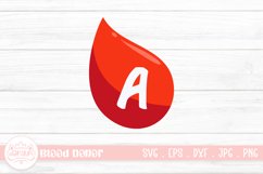 A Blood Type Clipart |Blood Donor Element Illustration Product Image 1