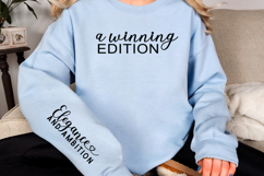 A winning edition Sleeve SVG Product Image 2