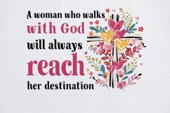 A Woman Who Walks with God Png Product Image 2