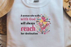A Woman Who Walks with God Png Product Image 1