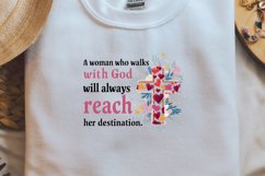 A Woman Who Walks with God Png Product Image 2
