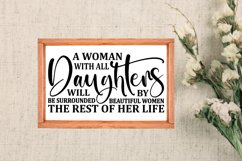A Woman,With All Sons,Will Be Surrounded,By Handsome Men,All Her Life,farmhouse sign,gifts for mom,from son daughter,Mothers day sign,Rustic gift for mom,Farmhouse Decor,Gift for Mom,sons gift to mom