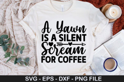 Coffee Quotes SVG Design - Anytime is a Good Time for Coffee Product Image 2