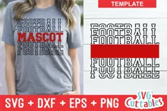 Football SVG | Football Template 0042 | Shirt Design Product Image 1