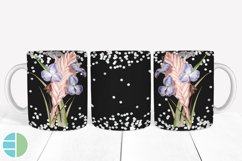 Flower Mug Sublimation Bundle - Flower Mug Wrap Designs PNG Product Image 5