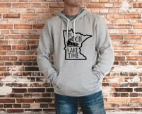 I'm on Lake Time, State of Minnesota Fishing svg Product Image 3