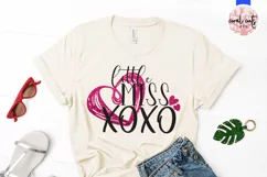 Little Miss XOXO - Love & Valentine SVG EPS DXF PNG Product Image 2