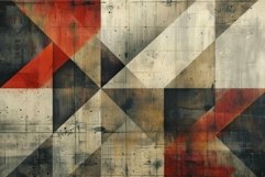 Modern grungestyle background with a mix of abstract geometr Product Image 1