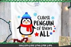 Cutest Penguin of them All svg | Penguin SVG | Cute Penguin Product Image 1