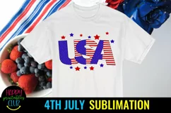 USA Fourth of July Sublimation I July 4th Sublimation Ideas Product Image 2