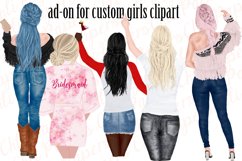 Custom Hairstyles Clipart,Hair clipart,Girls hairstyles Product Image 3