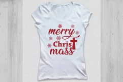 Merry Christmas SVG, Christmas SVG, Jesus SVG, Christmas. Product Image 2