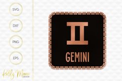 Gemini Zodiac SVG File Product Image 2