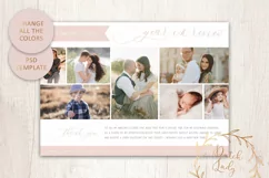 PSD Year In Review Photo Card Template #1 Product Image 4