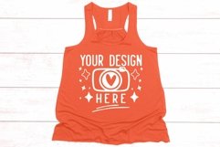 Bella Canvas 8800 Maroon,Bella Canvas Flowy Racerback Mockup Product Image 1