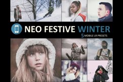 Neo Festive Winter Story mobile lightroom presets Product Image 1