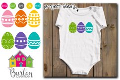 Easter Eggs SVG File Product Image 1