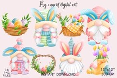 Easter Gnomes Clipart Product Image 1