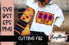 Boo TIFUL - Halloween SVG Cutting File Product Image 1