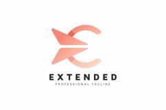 E Letter Arrows Logo Product Image 1