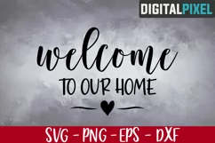 Welcome Door Mat Svg, Welcome Sign Svg, Porch Sign Svg Product Image 1