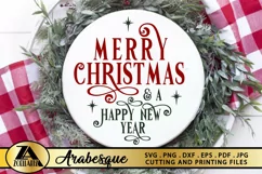 Ornament SVG PNG EPS DXF Christmas SVG Christmas Quote SVG Product Image 1