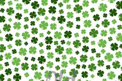 Shamrock Digital Paper - St Patrick's Day Backgrounds Product Image 2