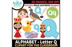 Big Alphabet Letter Clipart Bundle - Lime and Kiwi Designs Product Image 27