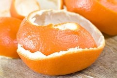 peeled ripe orange mandarin Product Image 1