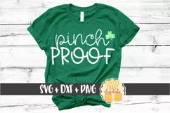 Pinch Proof - St Patricks Day SVG PNG DXF Cut Files Product Image 1