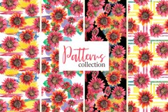 Sunflower Watercolor png Product Image 4