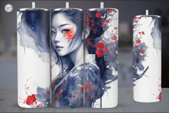 Girl Tumbler Sublimation, 20 oz Tumbler Wrap Product Image 2